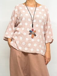 Блуза свободная, в бохо стиле, New collection.