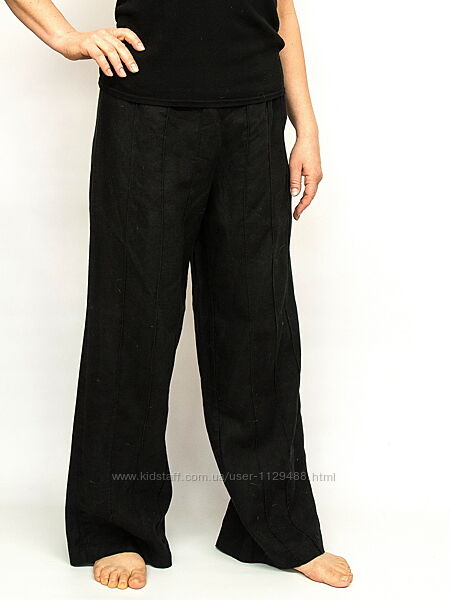 Брюки льняные широкие палаццо, Bandolera.