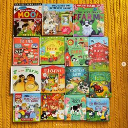 Книги про Ферму, дитячі книги англійською, детские книги на английском, 
