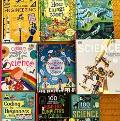 Наука, інженерія, кодування, економіка, дитячі книги англійською, детские книги
