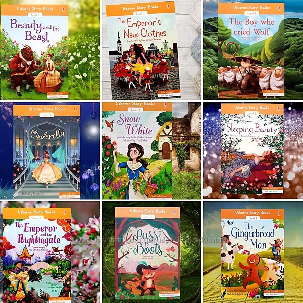  Usborne storybook, дитячі книги англійською, детские книги на английском