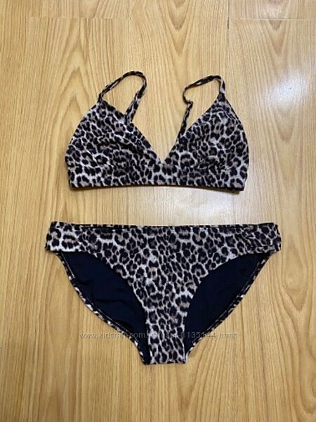 Леопардовый купальник F&F, размер 46