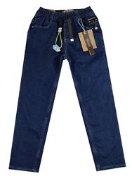 Джинси зимові хлопчикам на хутре  134/140