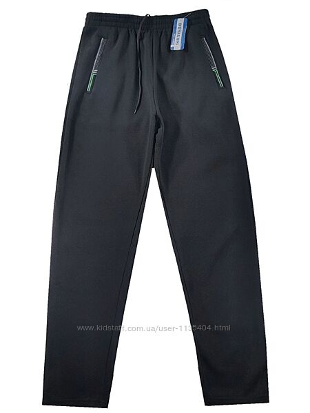 Штани спортивні зимові чоловічі на флисі прямі 46,48