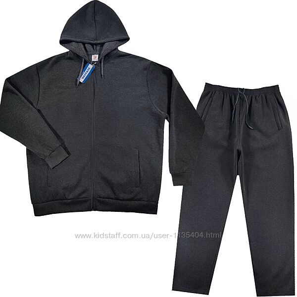 Костюм спортивний на флісі для чоловіків 58,60,62,64,66,68 кольора