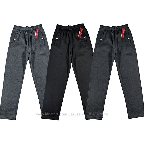 Спортивні штани чоловічі прямі на легкому утеплювачі 54,56,58