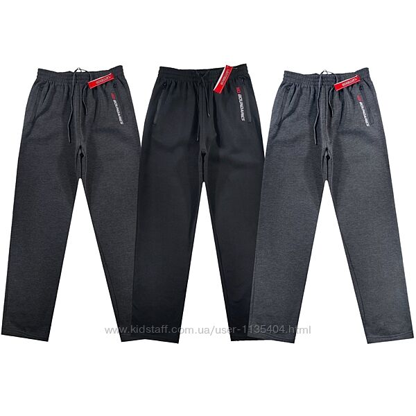 Спортивні штани чоловічі утеплені прямі 46,48,56