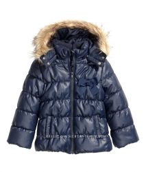 Еврозима курточки для девочек от H&M, размер 92