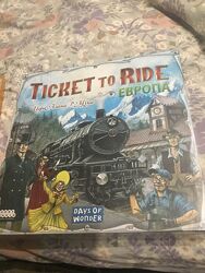 Ticket to Ride Европа Билет на Поезд Европа, рус