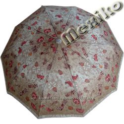 Модный зонт ZEST полуавтомат, серия 10 спиц, Каприз