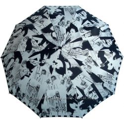 Стильный зонт ZEST полуавтомат, серия 10 сп, Фото стиль