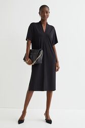 Женское черное платье H&M    р. XL