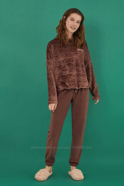 Домашній теплий костюм флiс Womens Secret р. XL