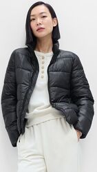 Жiноча чорна  куртка GAP  р. XL
