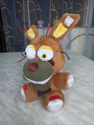 22см. Мяка іграшка  Спрiнгтрап Springtrap з гри five night&acutes at fredd