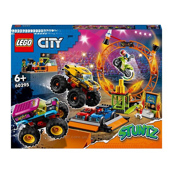Конструктор LEGO City 60295 Арена для шоу каскадеров