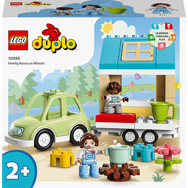 Конструктор LEGO Duplo 10986 Сімейний будинок на колесах