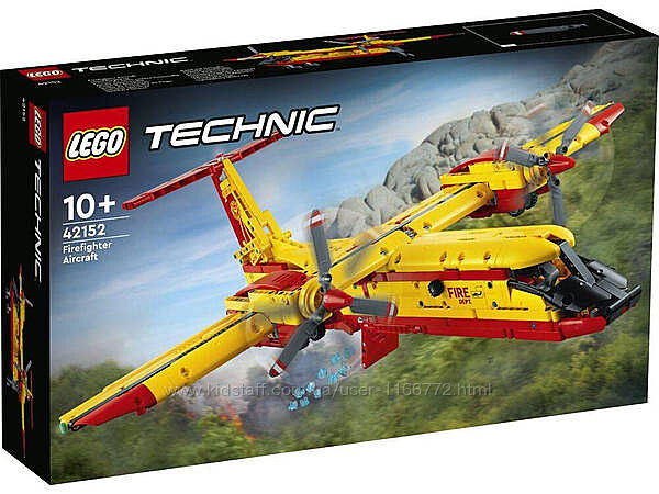 Конструктор LEGO Technic 42152 Пожежний літак