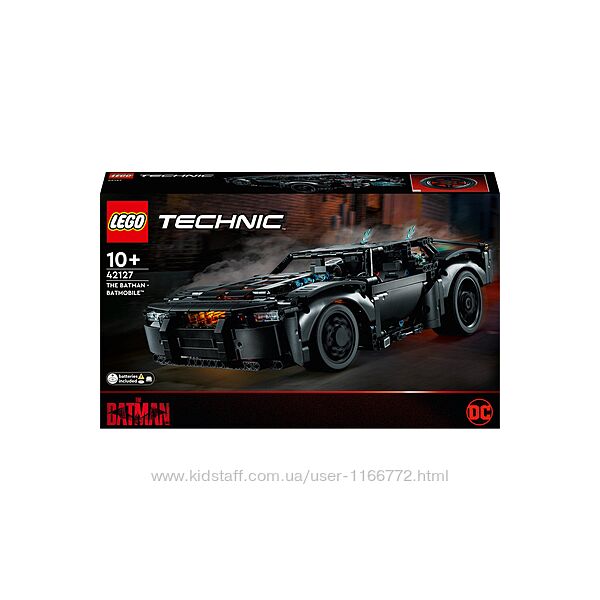Конструктор LEGO Technic 42127 Technic Бэтмен Бэтмобиль 
