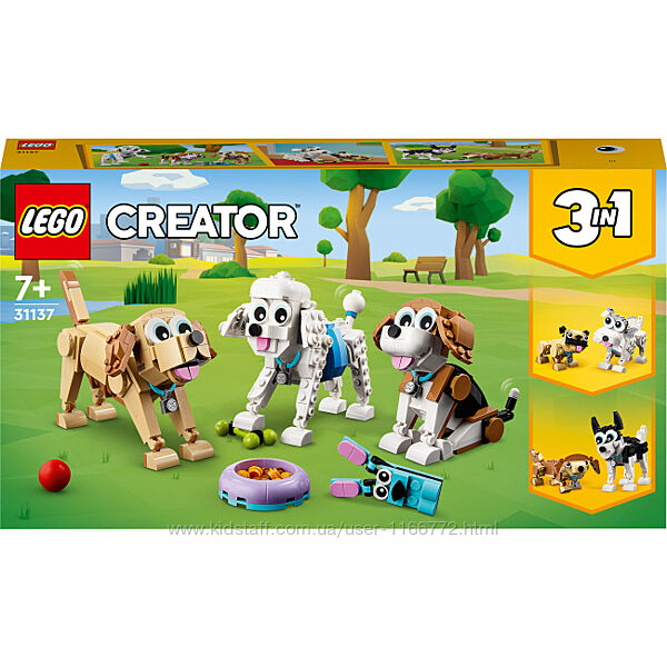 Конструктор LEGO Creator 31137 Милі собачки