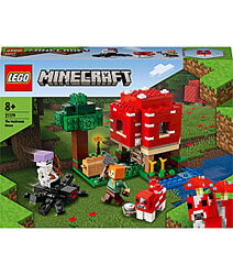 Конструктор LEGO Minecraft 21179 Грибной дом