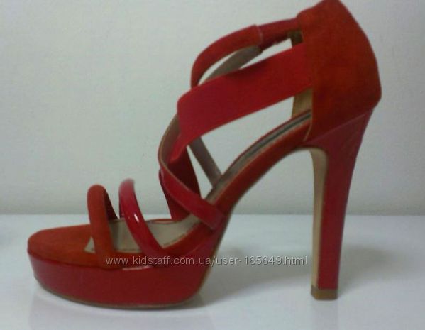 TOSCA BLU Италия - оригинал красные босоножки р. 37
