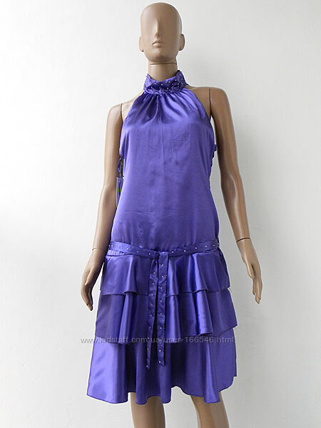 Оригінально пошите фіолетове плаття 42-48 розміри 1-4 євророзміри.