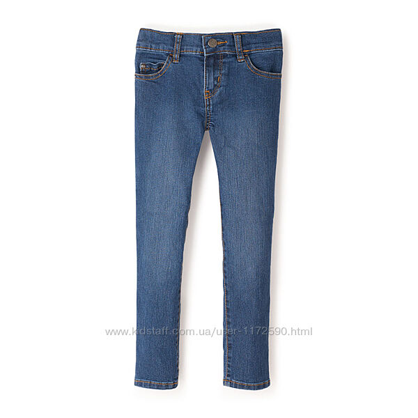 Новые джинсы Gymboree красивый синий цвет 6 лет на кармашках вышиты бантики
