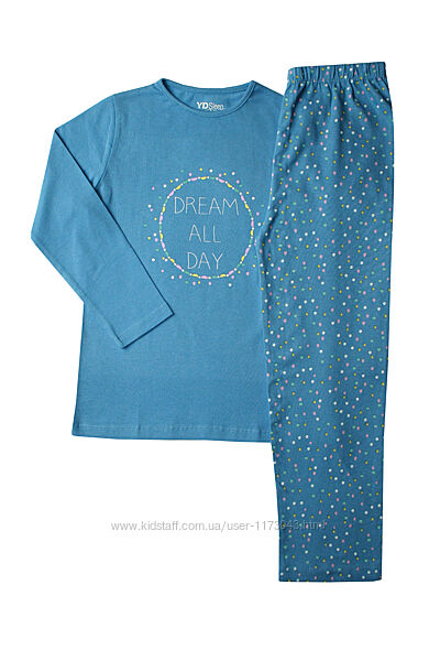 Хлопковая пижама девочке Primark