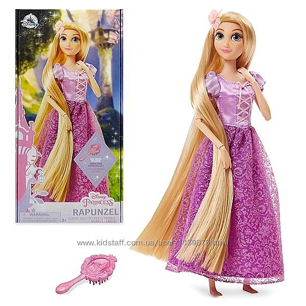 Кукла Rapunzel Classic Doll Рапунцель с расческой