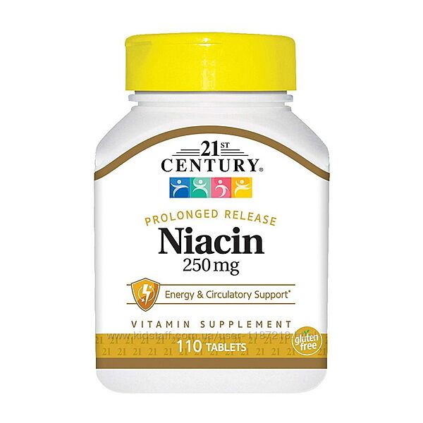 21st Century Niacin 250 mg ниацин