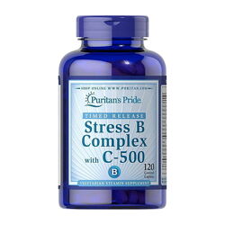 Puritan&acutes Pride Stress Vitamin B-Complex with C пурітан прайд витаміни В 