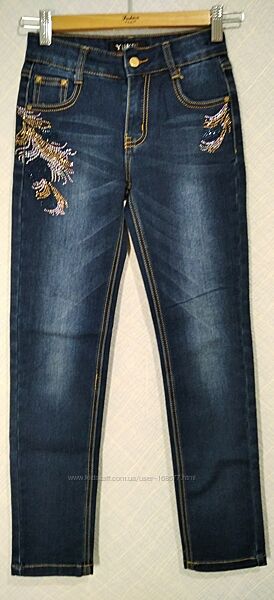 Класні джинси зі стразами YUKE