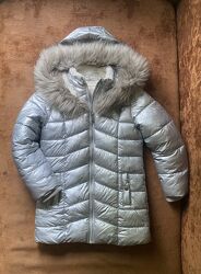 Зимняя куртка пуховик Matalan для девочки 6-7 лет.