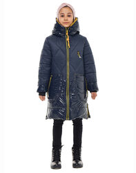 Куртка пальто зимове для дівчинки  32 -42 ріст.