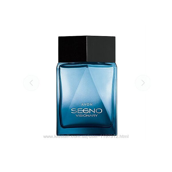 Мужская парфюмерная вода Avon Segno Visionary, 75 мл