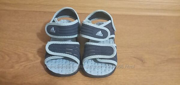 Босоножки сандалии Adidas Адидас р.21-22 оригинал стелька 14,5 см 16,5 см 