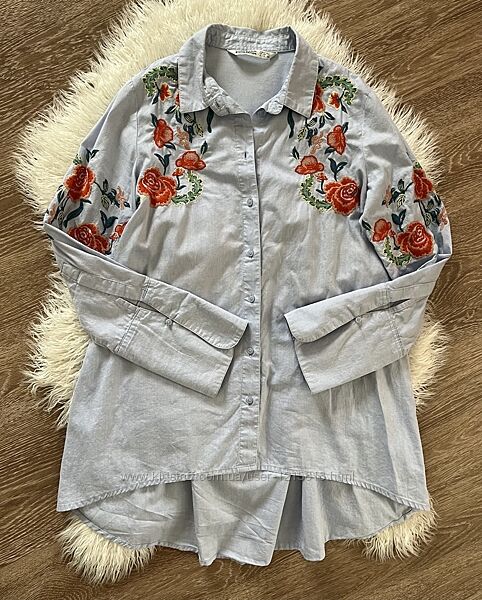 Вышиванка сорочка Zara
