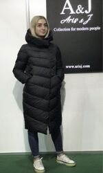 Пуховик куртка черная пальтишко 