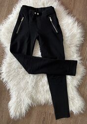 Черные штаны лосины Zara 