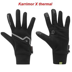Беговые перчатки Karrimor X Оригинал зимние для бега флисовые