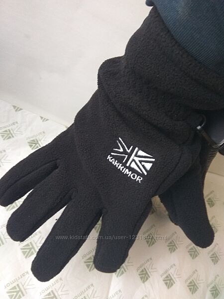 зимние перчатки Karrimor Оригинал мужские флисовые флис
