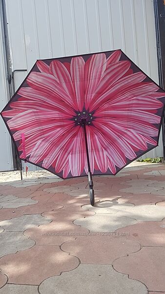 Умный зонт Swifts зонт обратного сложения, ручка hands free