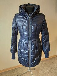 Очень теплое суперское пальто-пуховик Clasna размер XL