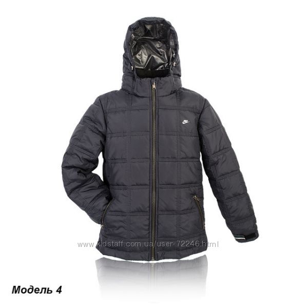 Подростковые зимнии куртки для мальчиков,  аналог NIKE