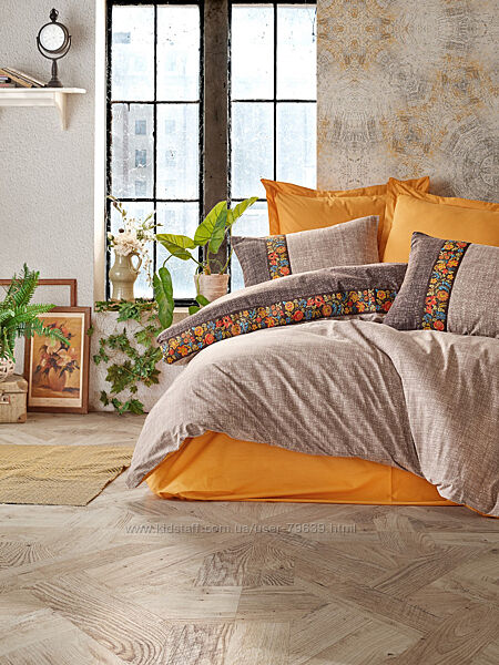 Комплект постельного белья Cotton Box Folk Art разные цвета