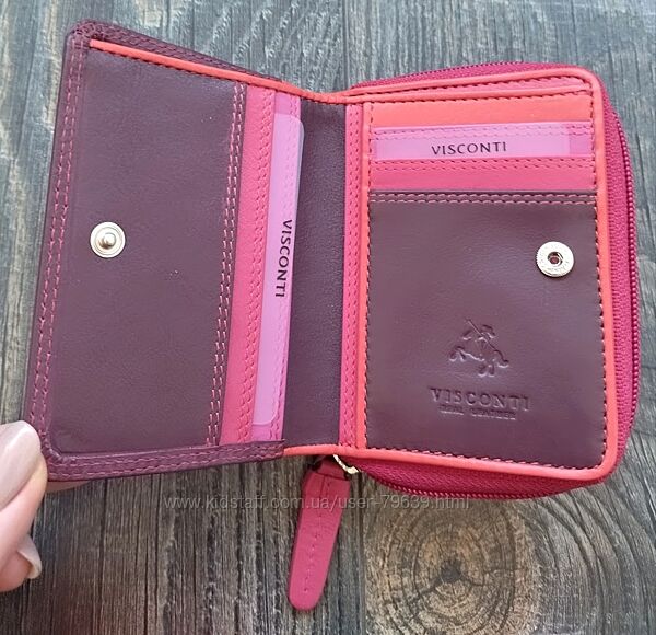 Гаманець жіночий visconti rb53 різні кольори 