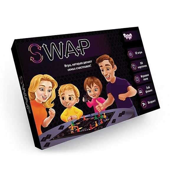 Настольная развлекательная игра Swap Danko Toys