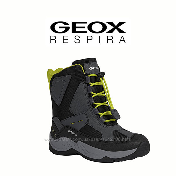 Дитячі зимові черевики хлопчику Geox Sentiero р.28,29,31,32,33,35,36
