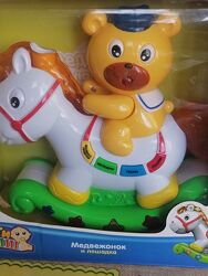 Музична іграшка медвежатко і конячка